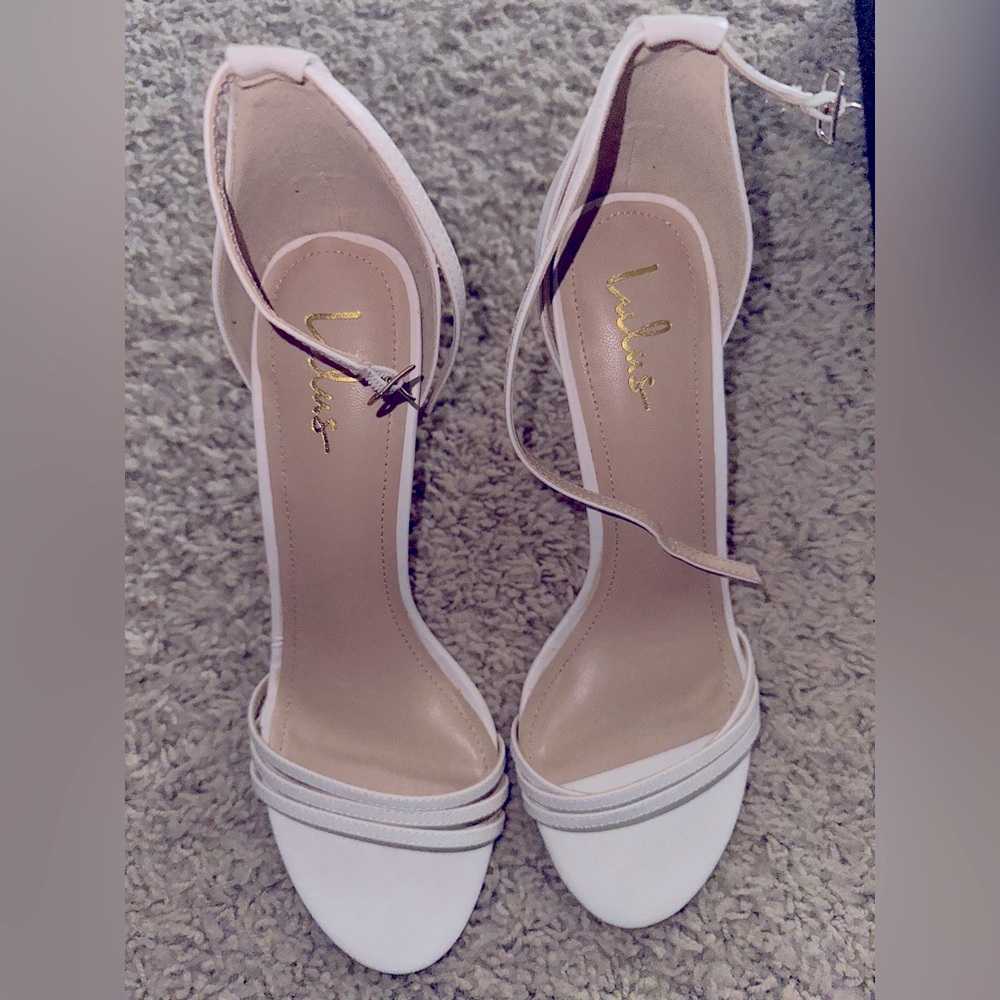 white prom wedding shoes